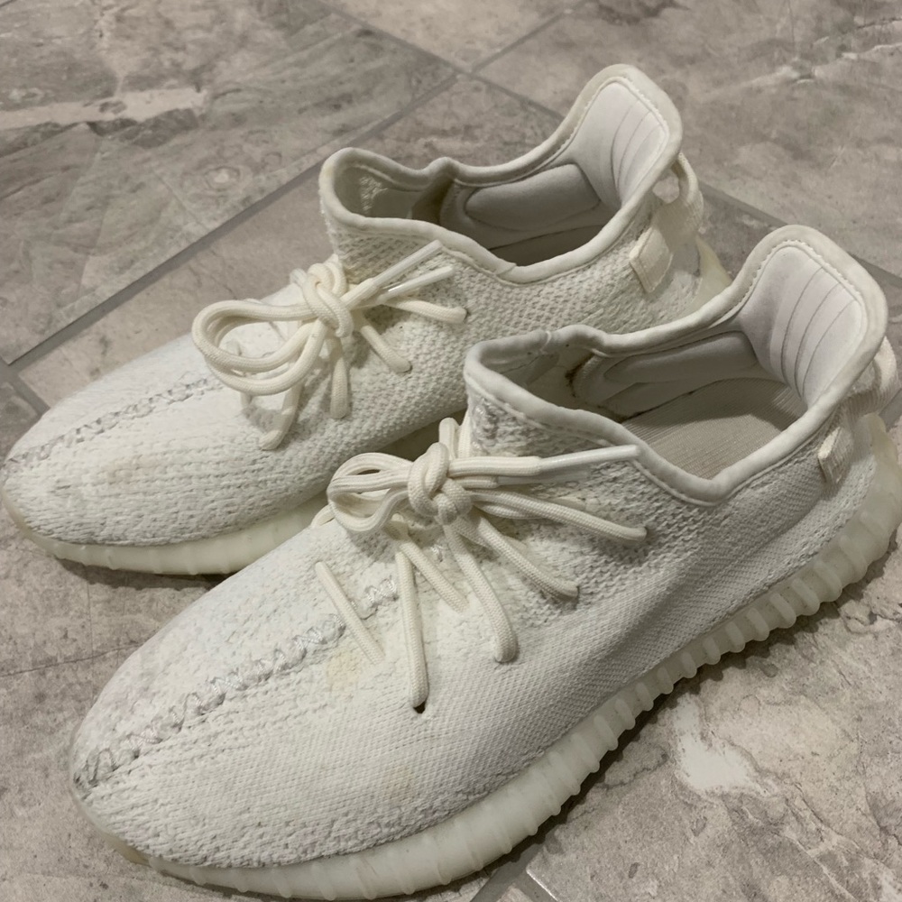 White Yeezys